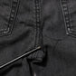 Black Cotton Low Waist Skinny Denim Jeans