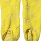 Yellow Logo Slim Fit Leggings Pants