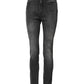 Dark Gray AUDREY Cotton Skinny Denim Jeans