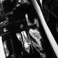 Black High Waist Cargo Bootcut Pants