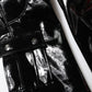 Black High Waist Cargo Bootcut Pants