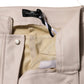 Beige High Waist Tapered Pants