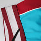 Blue Nylon Slim Fit Cropped Leggings Pants