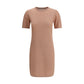FF pattern midi Dress