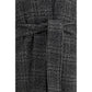 Check long Coat