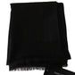 Elegant Striped Wool Men's Scarf