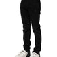 Black Cotton Skinny Denim Jeans