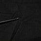 Black DG Silk Vneck Collared Men Polo T-shirt