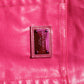 Pink Cotton High Waisted Skinny Denim Jeans