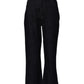 Blue Cotton High Waisted Flared Denim Jeans