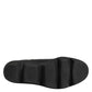 Black Chelsea Leather Pull On Women Ankle Boots Shoes