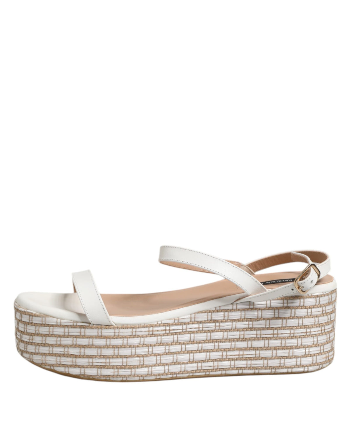 White Espadrilles Ankle Strap Sandals Shoes