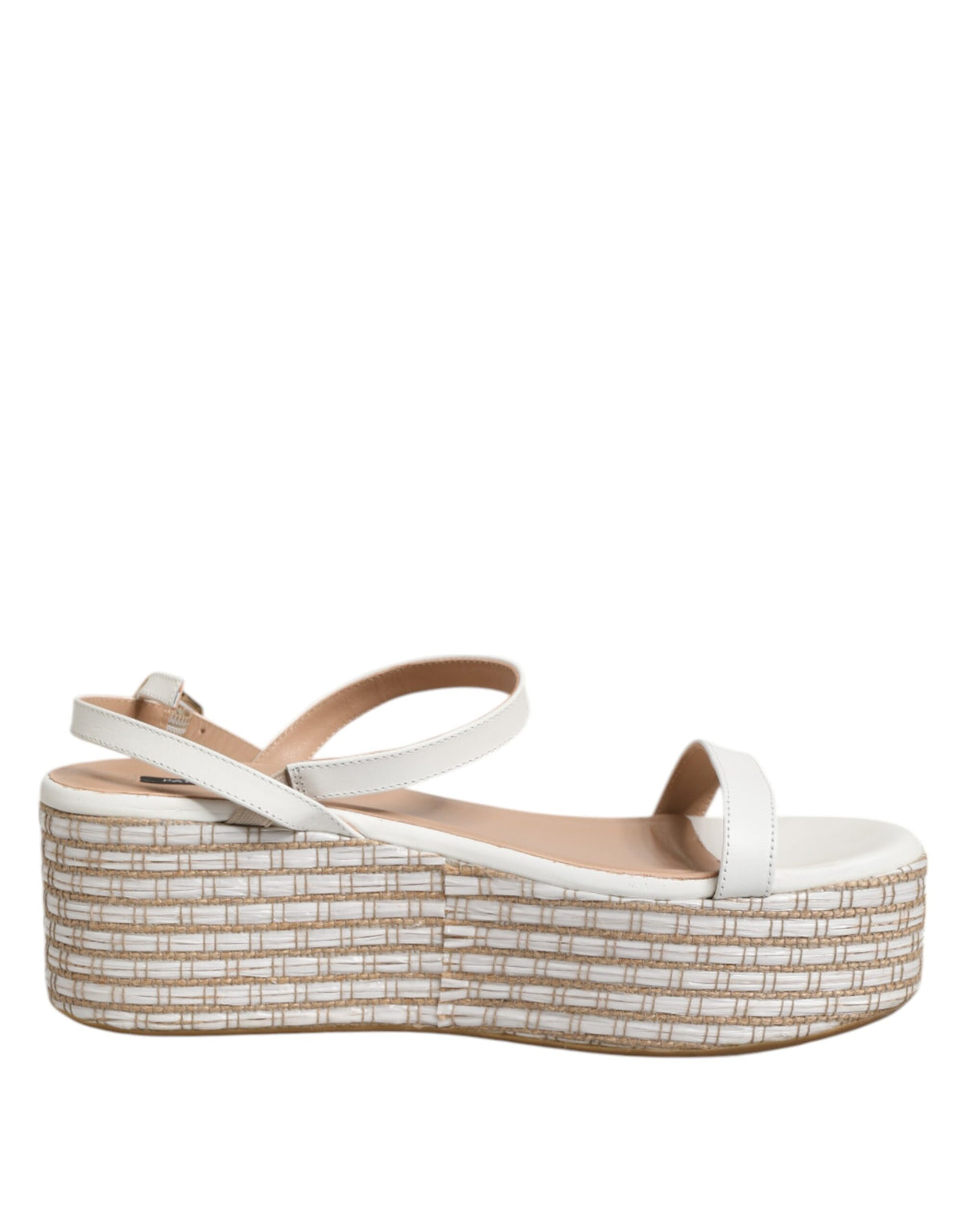 White Espadrilles Ankle Strap Sandals Shoes