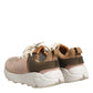 Multicolor Suede Low Top Women Sneakers Shoes