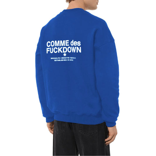 Blue Cotton Sweater