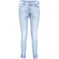 Blue Cotton Jeans & Pant