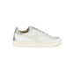 White Fabric Sneaker