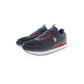 Blue Polyester Sneaker