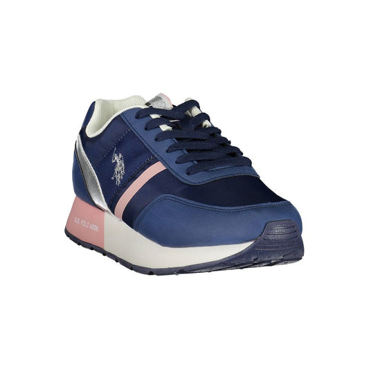 Blue Nylon Sneaker