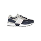 Blue Polyester Sneaker