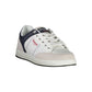 White Polyester Sneaker