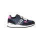 Blue Polyester Sneaker