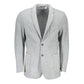 Gray Polyester Jacket