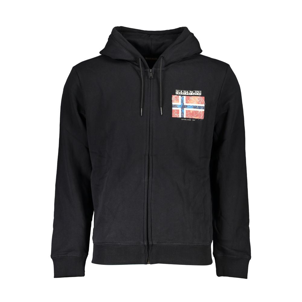 Black Cotton Sweater