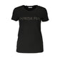 Black Elastane Tops & T-Shirt