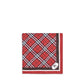 Silk check Scarf