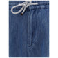 Jeans with drawstring waistband