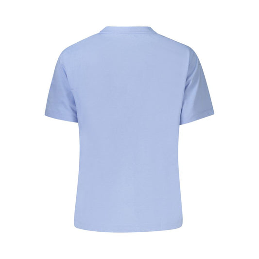 Blue Cotton Tops & T-Shirt