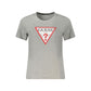 Gray Cotton Tops & T-Shirt