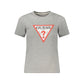 Gray Cotton Tops & T-Shirt