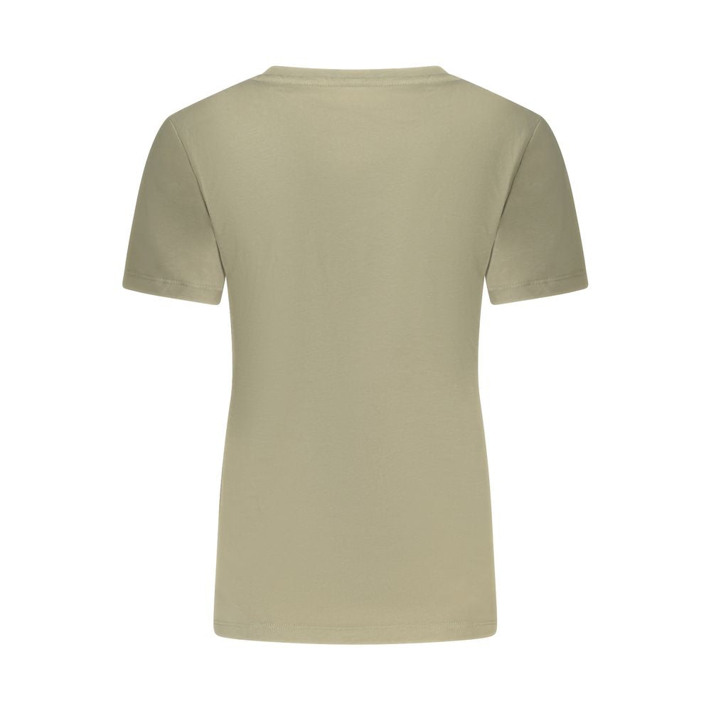 Green Cotton Tops & T-Shirt