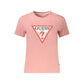 Pink Cotton Tops & T-Shirt