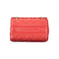 Red Polyethylene Women Handbag