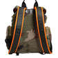 Military Green Patchwork Rucksack Backpack Bag