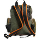 Military Green Patchwork Rucksack Backpack Bag