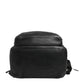 Black Palermo Backpack Hammered Calfskin Leather Bag