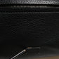 Black Palermo Backpack Hammered Calfskin Leather Bag