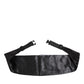 Black Men 100% Silk Belt Wide Waist Cummerbund
