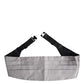 Gray Men 100% Silk Belt Wide Waist Cummerbund