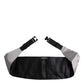 Gray Men 100% Silk Belt Wide Waist Cummerbund
