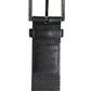 Green Black Polyester DG Logo Buckle Belt