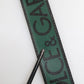 Green Black Polyester DG Logo Buckle Belt