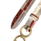 Multicolor Exotic Leather DG Logo Buckle Belt