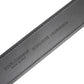 Black Leather Classic Metal Logo Buckle Belt