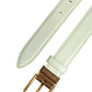 Light Green Leather Gold Metal Buckle Belt