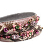 Multicolor Embellished Handbag Shoulder Strap
